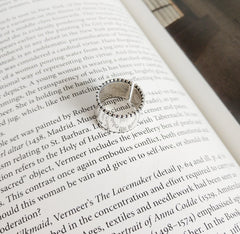 Sterling Silver Ring Personality Trendy Jewellery