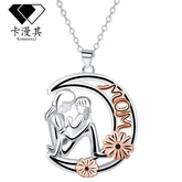 Moon Gentle Necklace High-grade Mom Accessories Jewellery