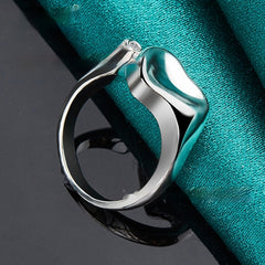 Silver Mouth Ring Women's Fashion Accessories Jewellery