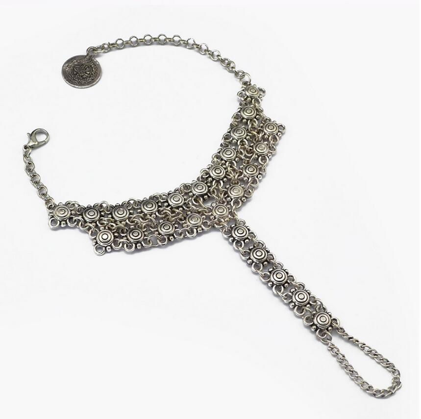 Bohemian Beach Bridal Anklet – Retro Foot Jewelry