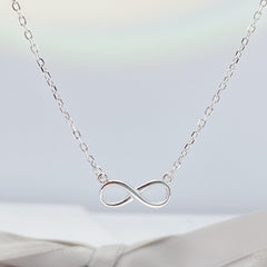 925 Sterling Silver Eight-Word Pendant Necklace